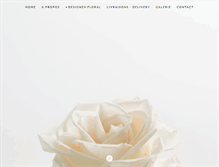 Tablet Screenshot of fleursdufaubourg.com